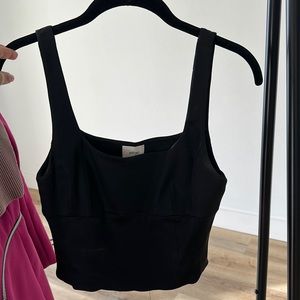 Aritzia Wilfred Satin Bustier Top